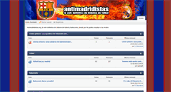 Desktop Screenshot of antimadridistas.org